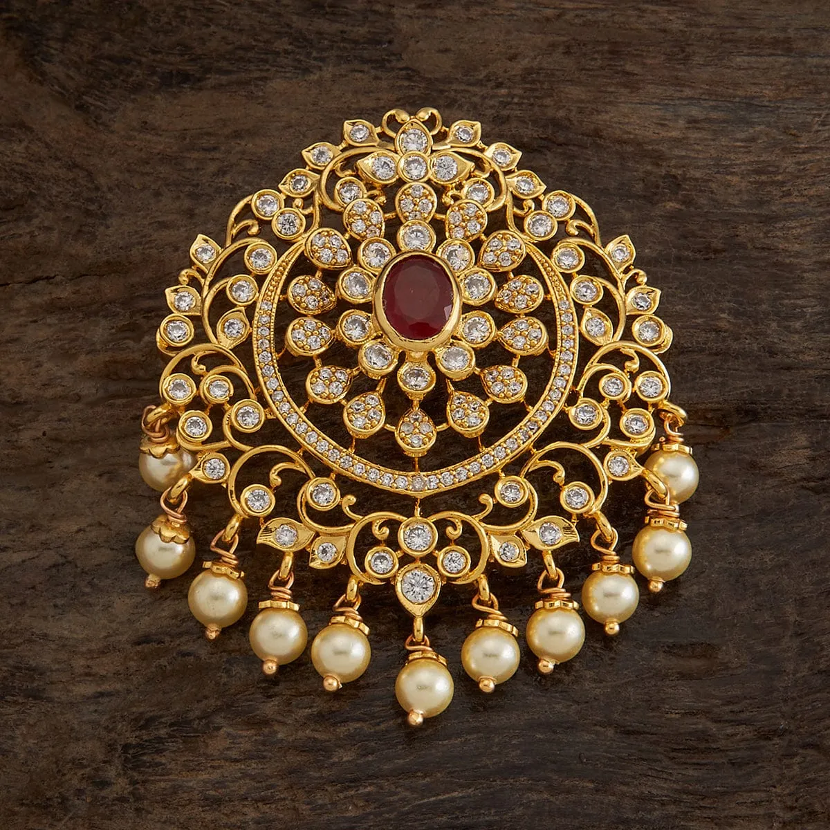 92.5 Silver Zircon Pendant 160630