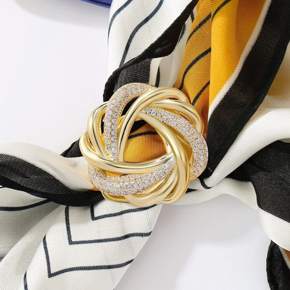 Flower Floral Brooch Pin Pearl Rhinestone Crystal Brooches Pins Scarf Brooch Clip Christmas Brooch Dress Accessories for Women