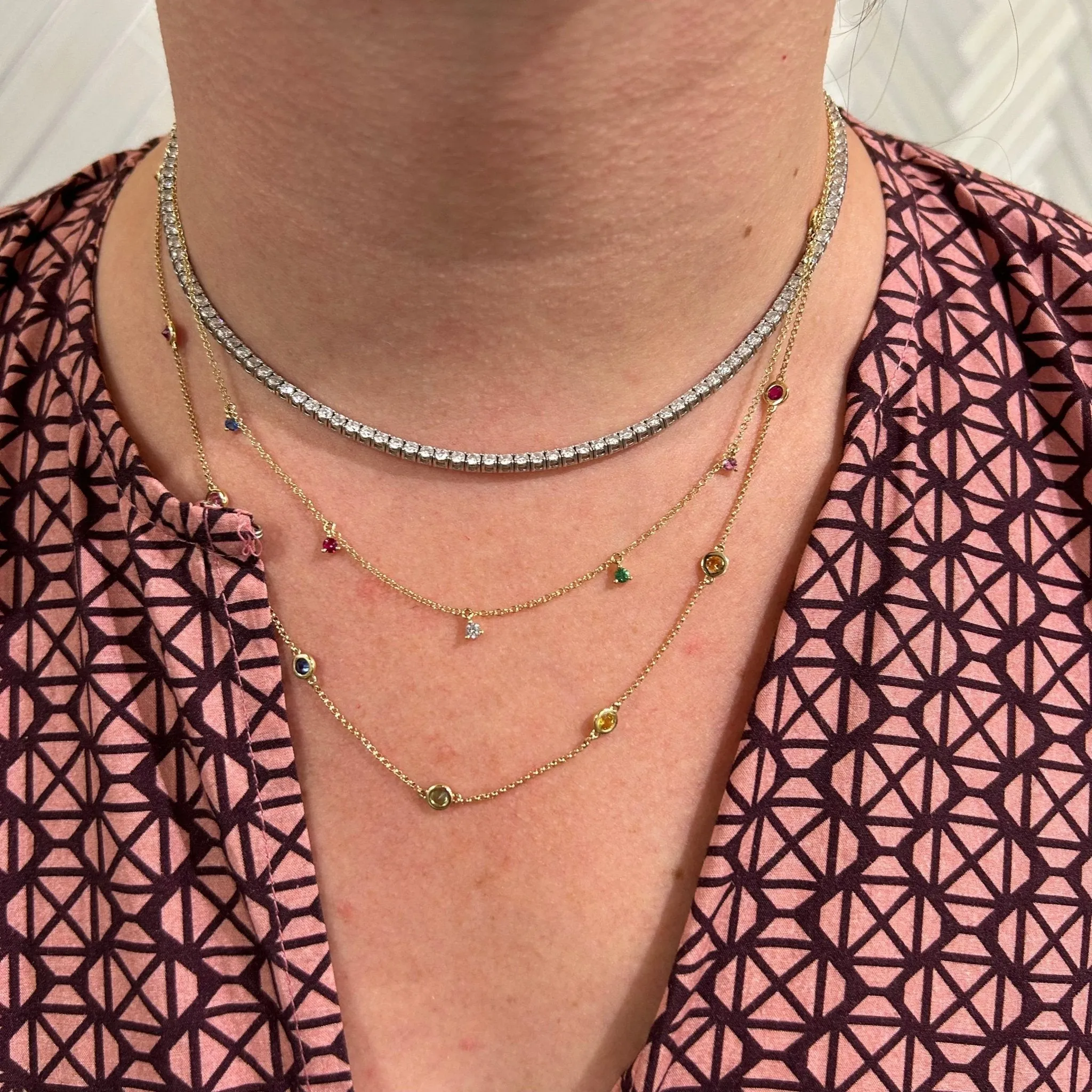 Gemstones by the Yard Necklace