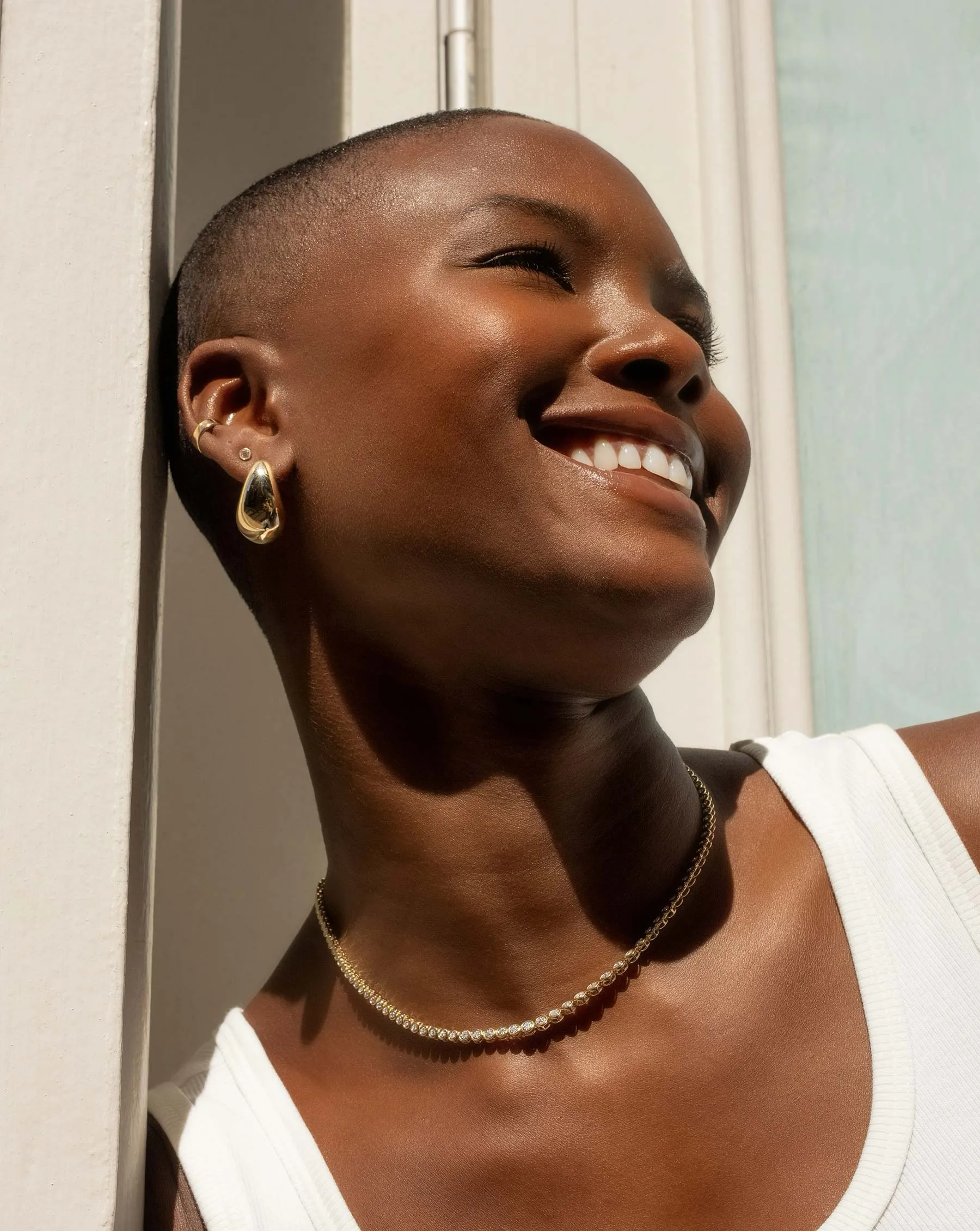 Gold Cloud Earrings
