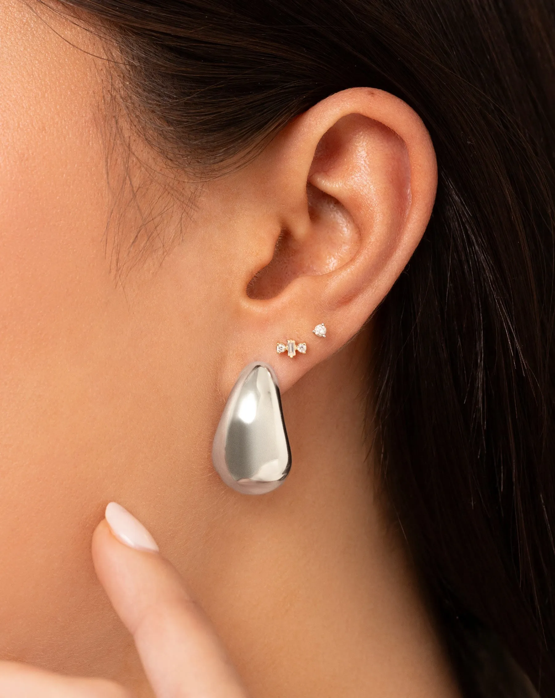 Gold Cloud Earrings