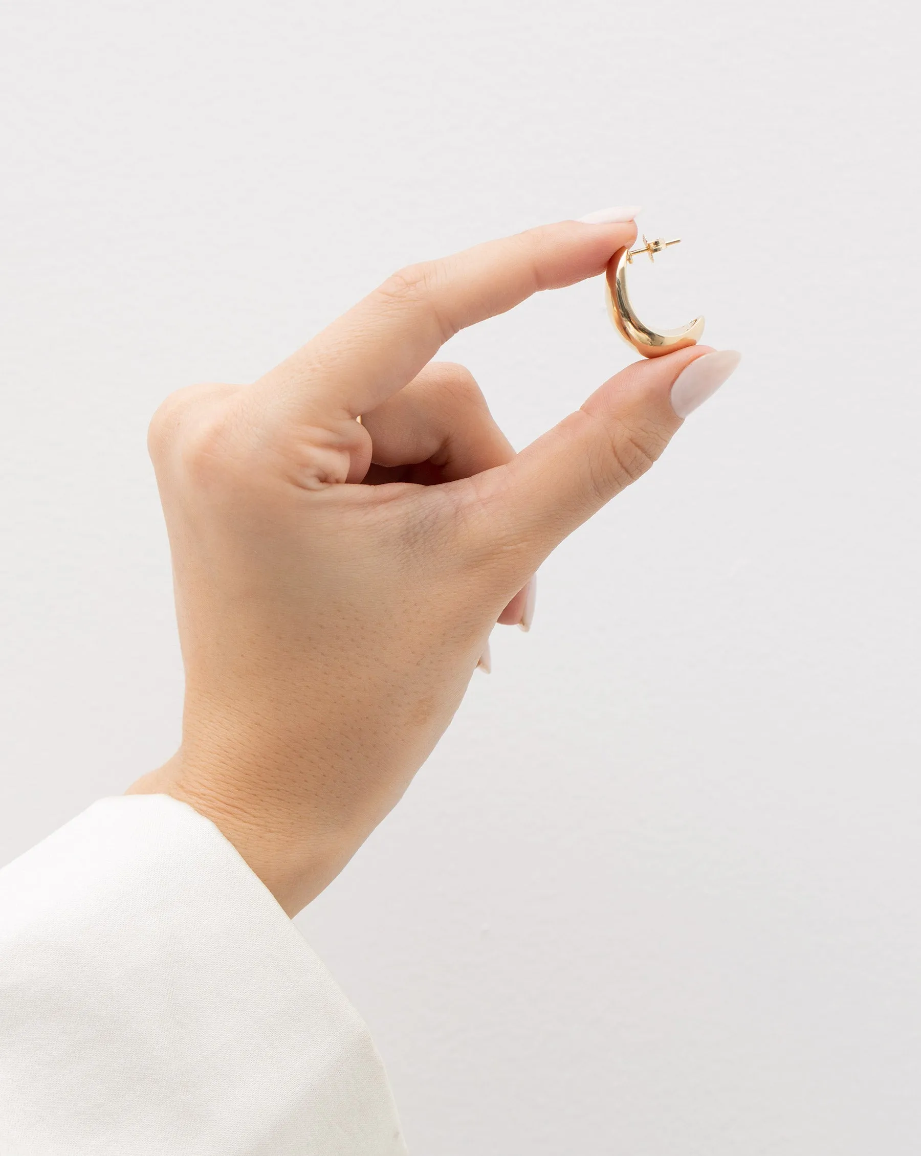 Gold Cloud Earrings