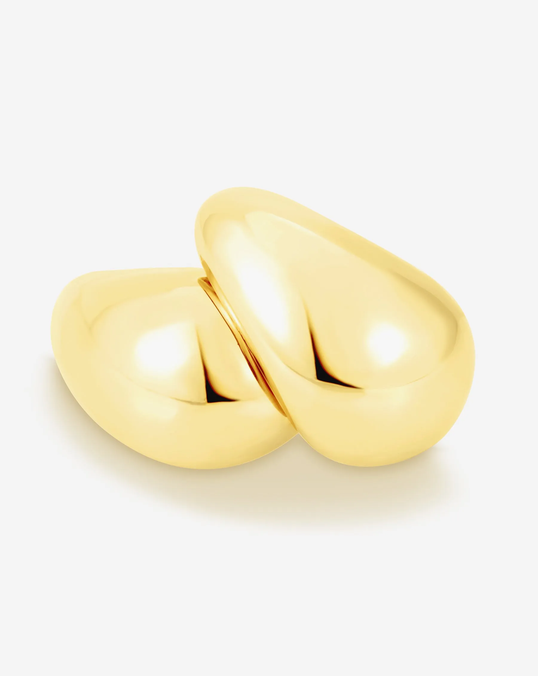Gold Cloud Earrings