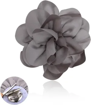 Large Rose Flower Brooch Pin for Women Wedding Halloween Party Accessories Brooch Pin Dresses Clothes Accessories for Women