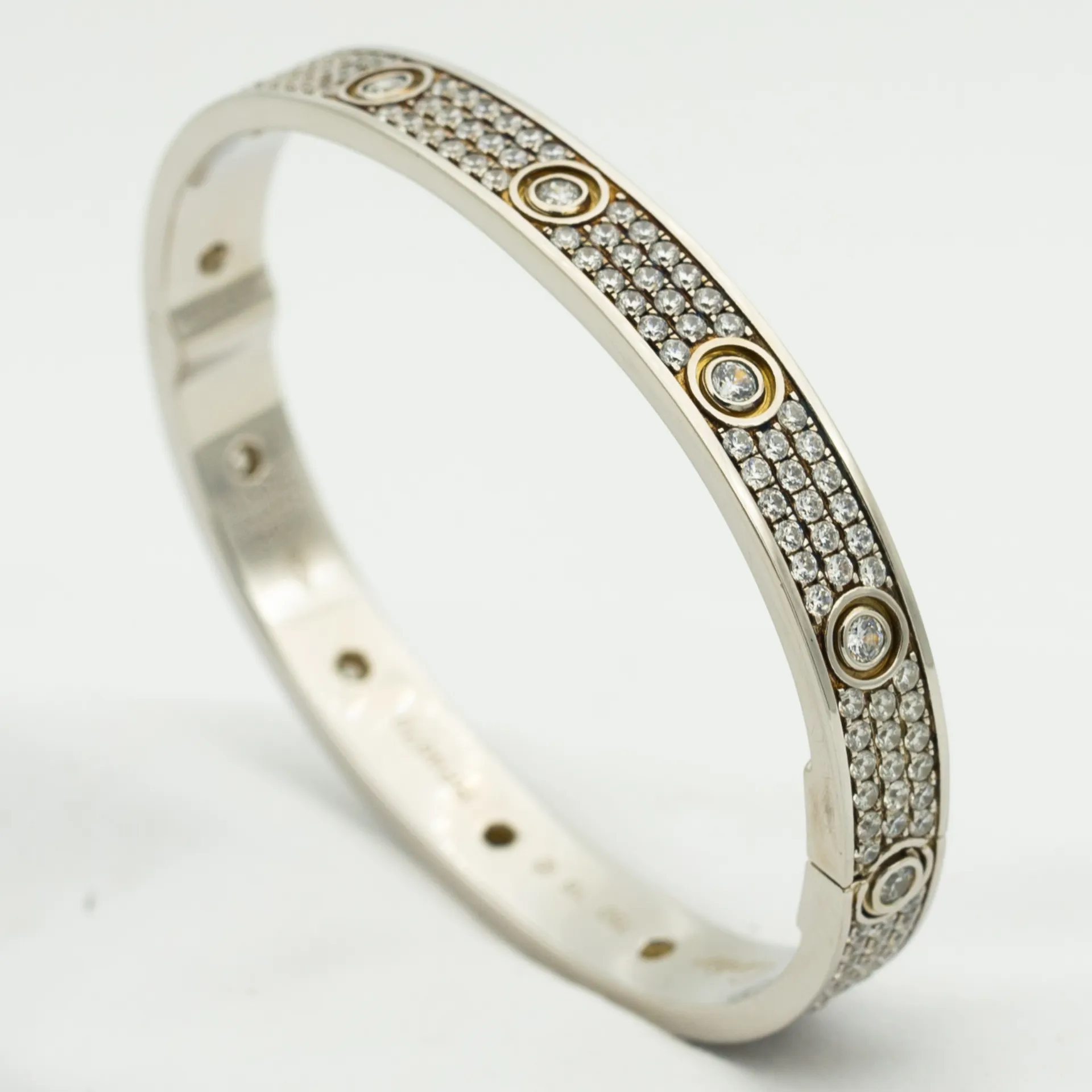LOVE BRACELET 6.1MM FULL DIAMOND