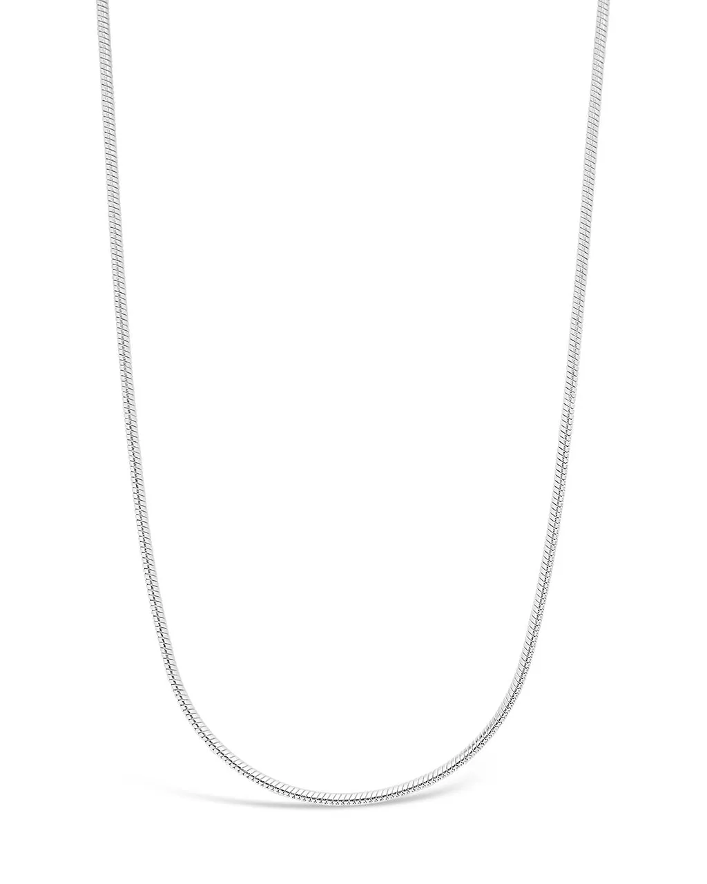 Sterling Silver Adjustable Snake Chain