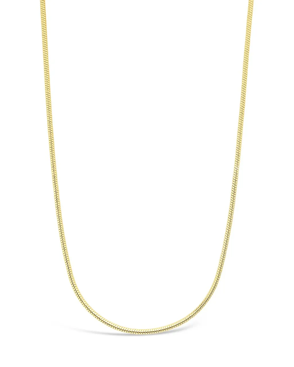 Sterling Silver Adjustable Snake Chain