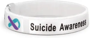 Suicide Awareness Bangle Bracelets - Wholesale Bracelets for Suicide Awareness