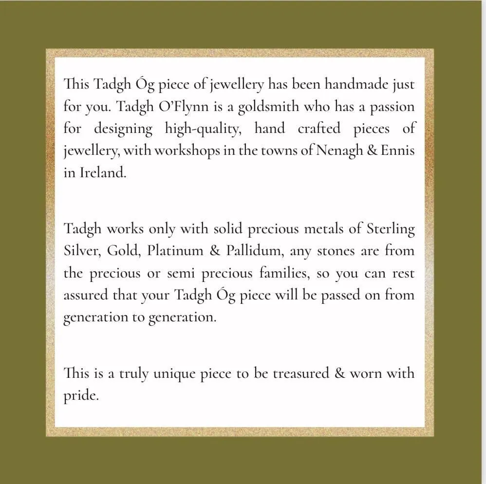 Tadgh Óg Silver Branch Pendant