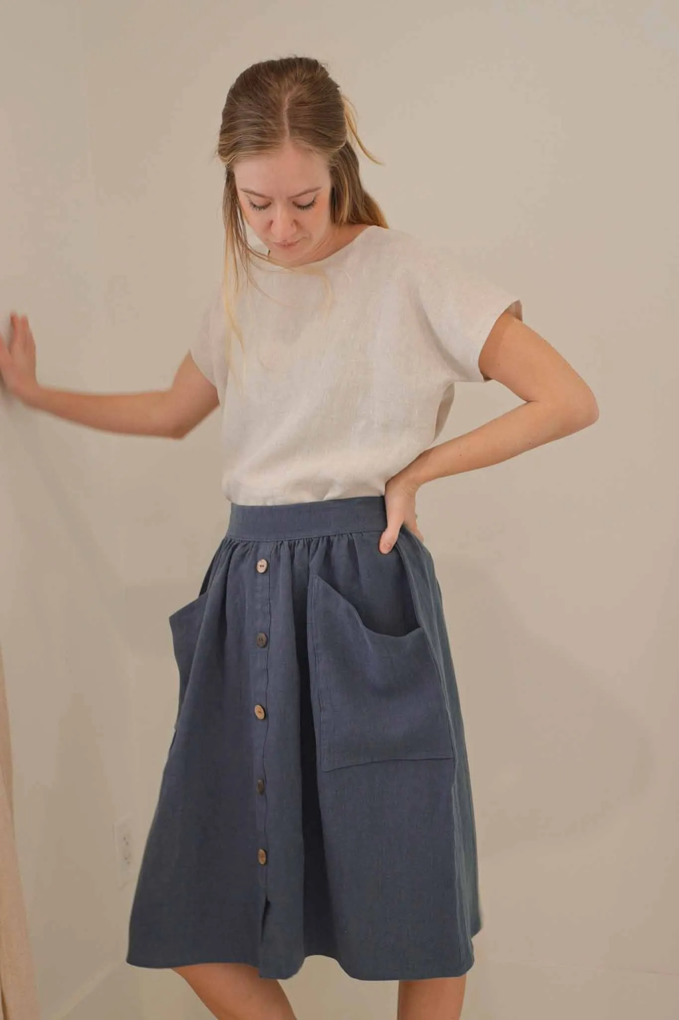 The Skirt - Antique Linen