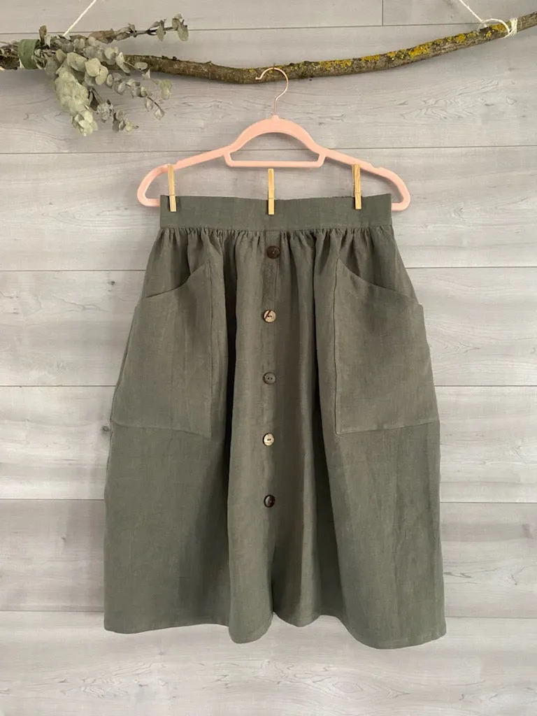 The Skirt - Antique Linen