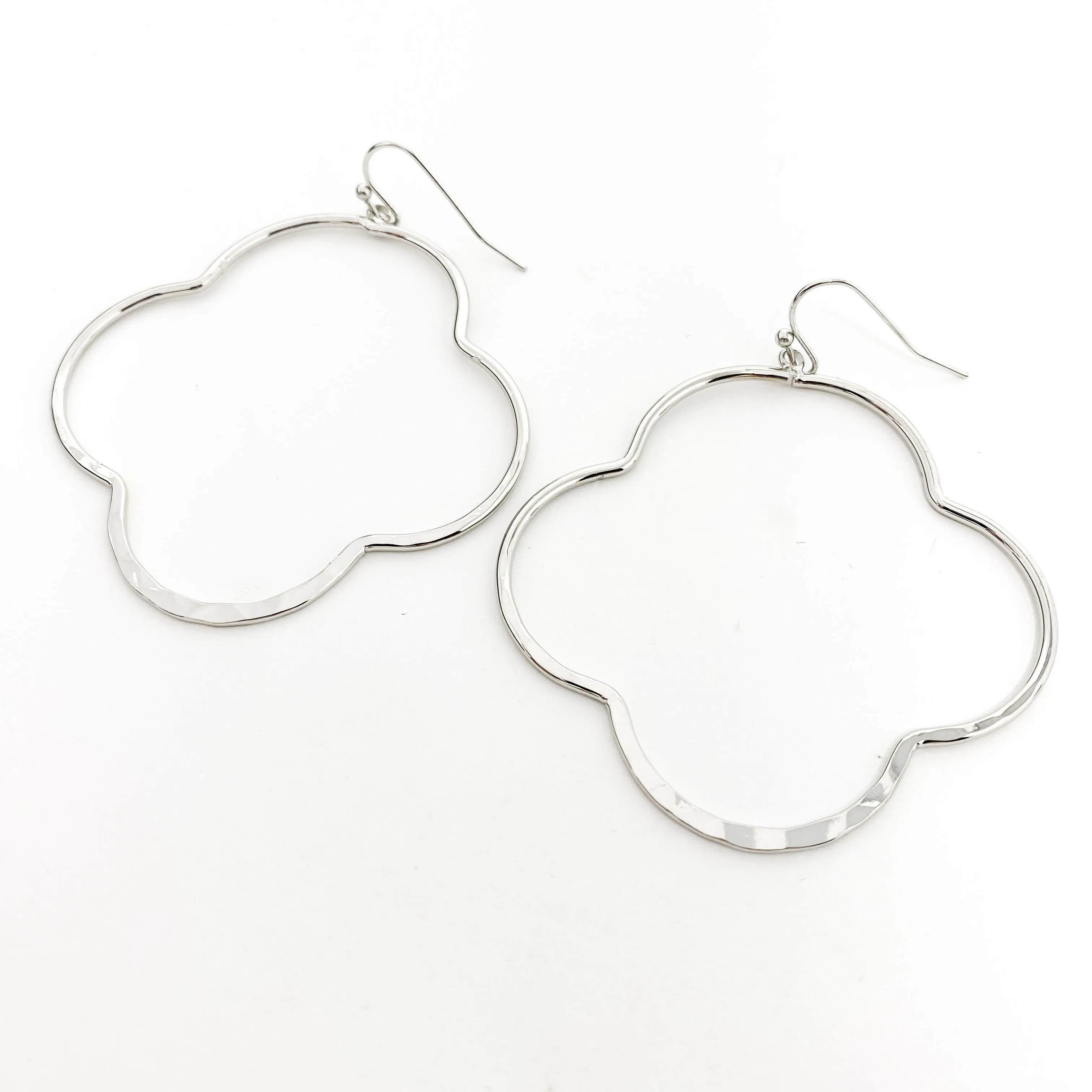 Vera Hammered Van Cleef Earring
